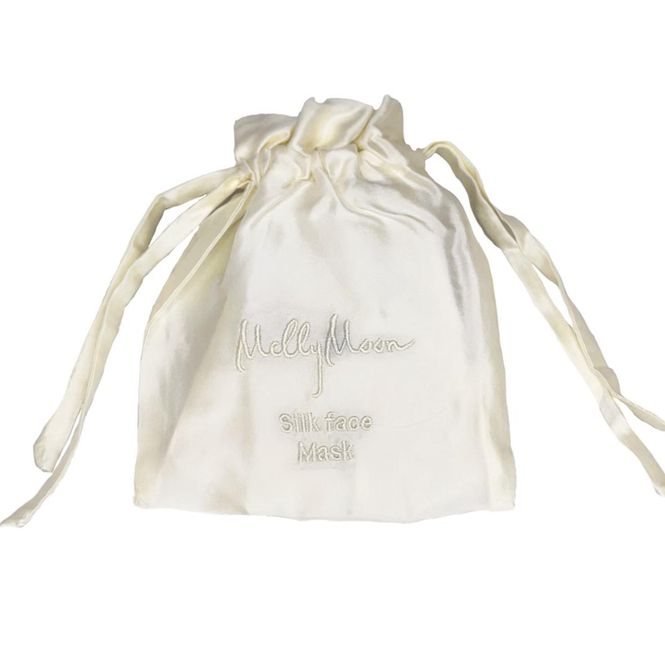 Hovedbilde Munnbind i silke-krem