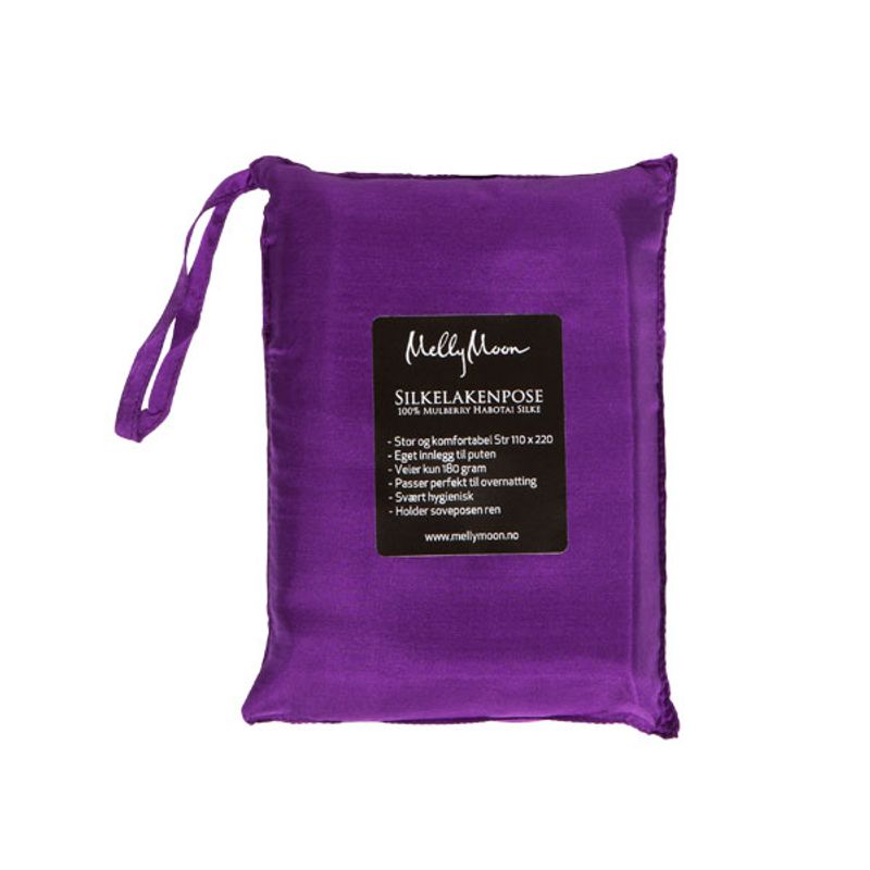 Silkelakenpose - lilla