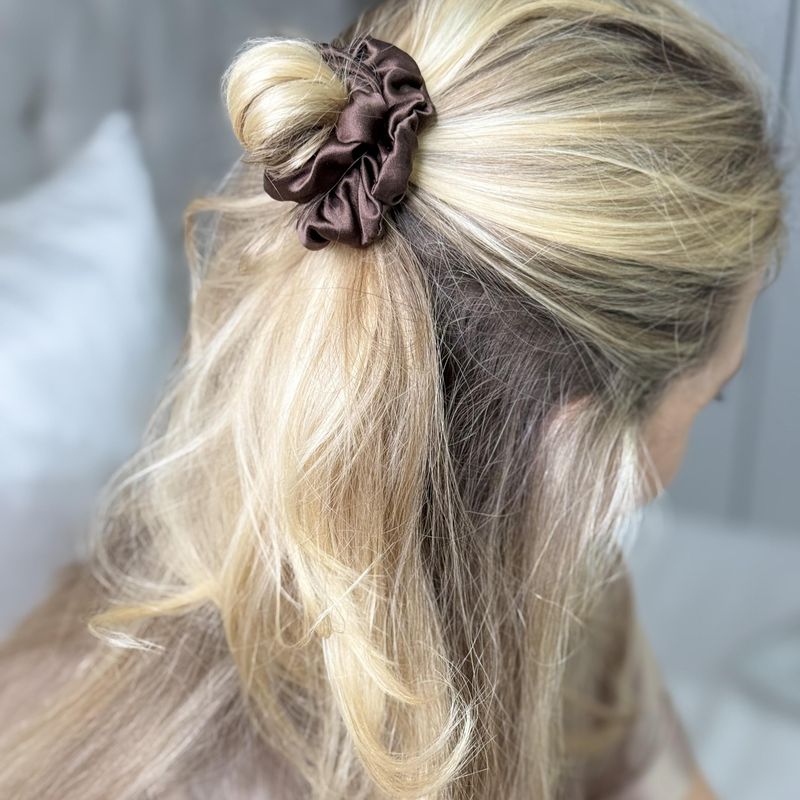 Scrunchies - sjokolade