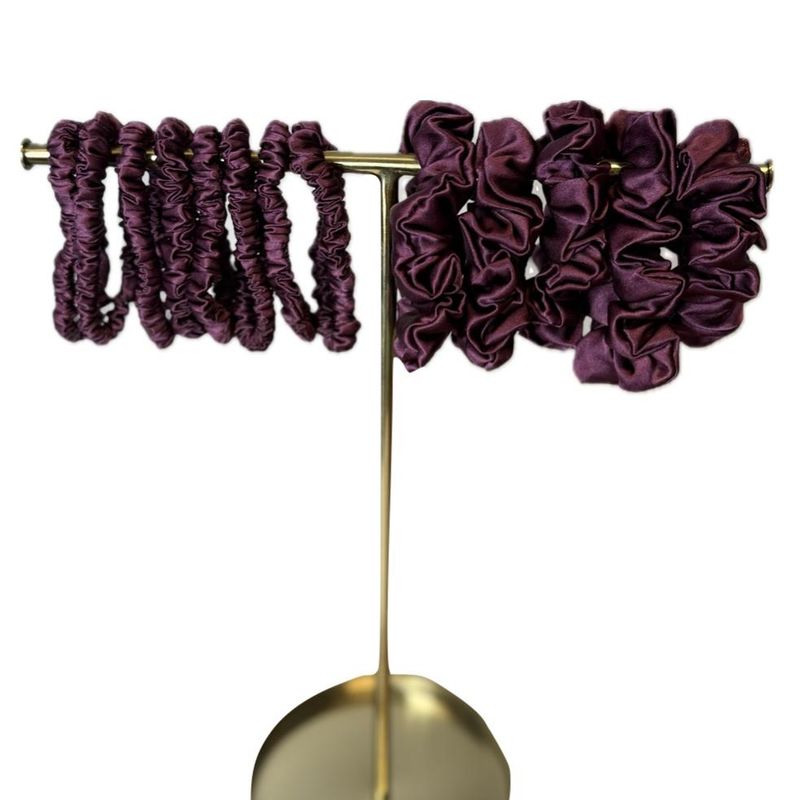 Scrunchies -plomme
