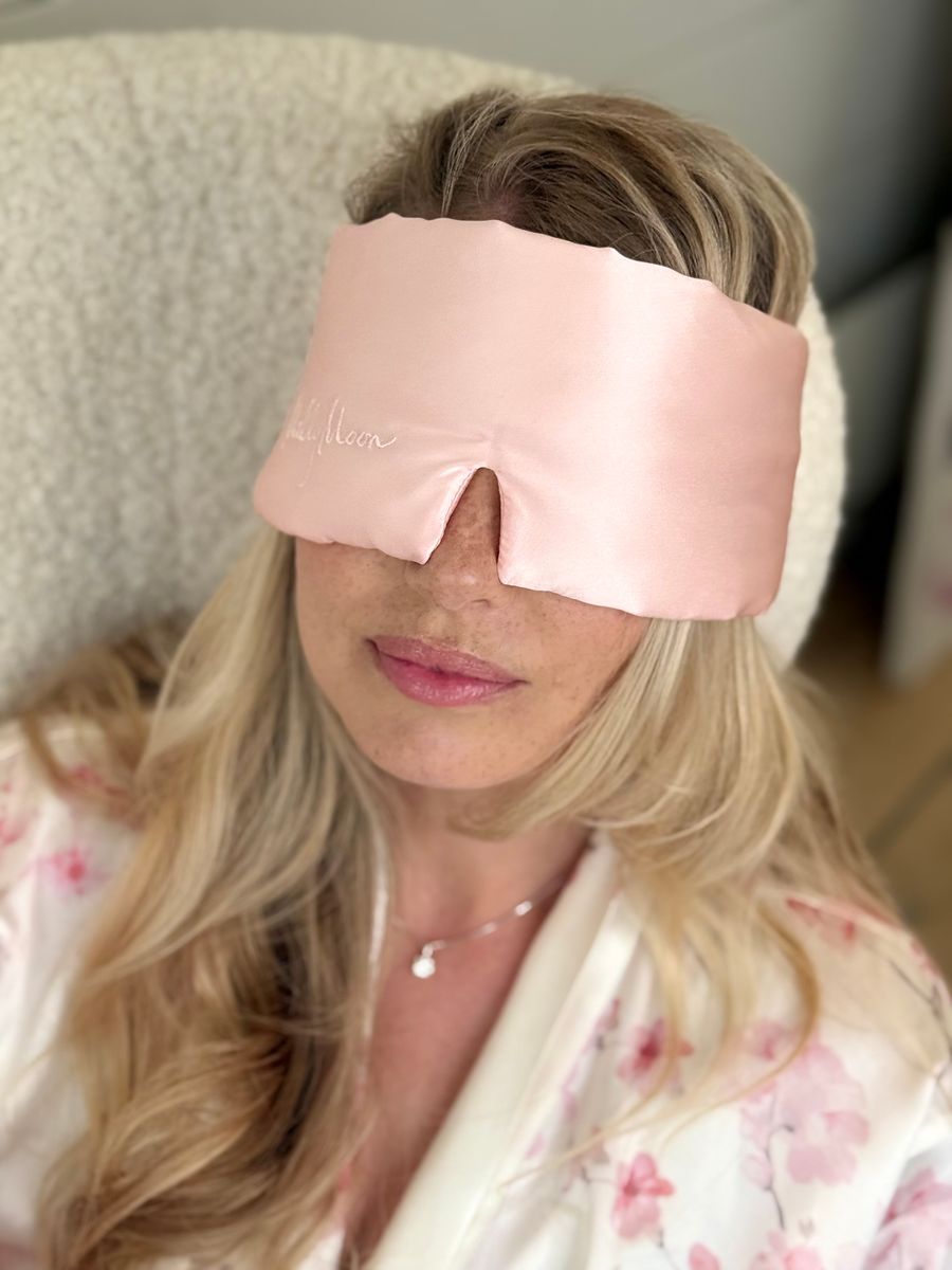 Sovemaske pillow -rosa