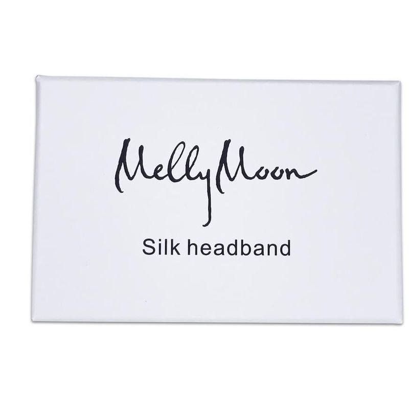 Hårbånd i silke-champagne